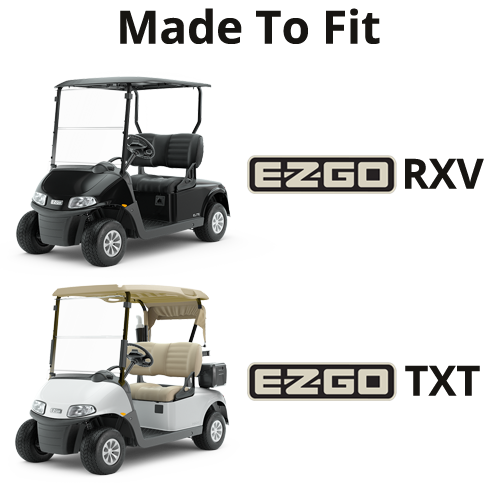 Club Car Golf Cart Cover - Premium Portable Fleet Fit – Golf Cart Covers  Plus