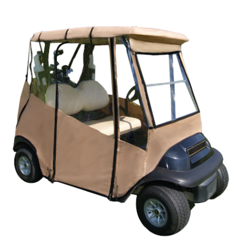 Club Car Golf Cart Cover - Premium Portable Fleet Fit